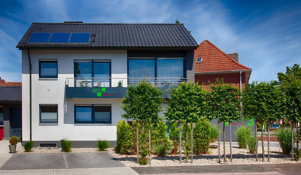 City-Apparte One Zentrales & Komfortables Wohnen In Gronau غروناو الغرفة الصورة